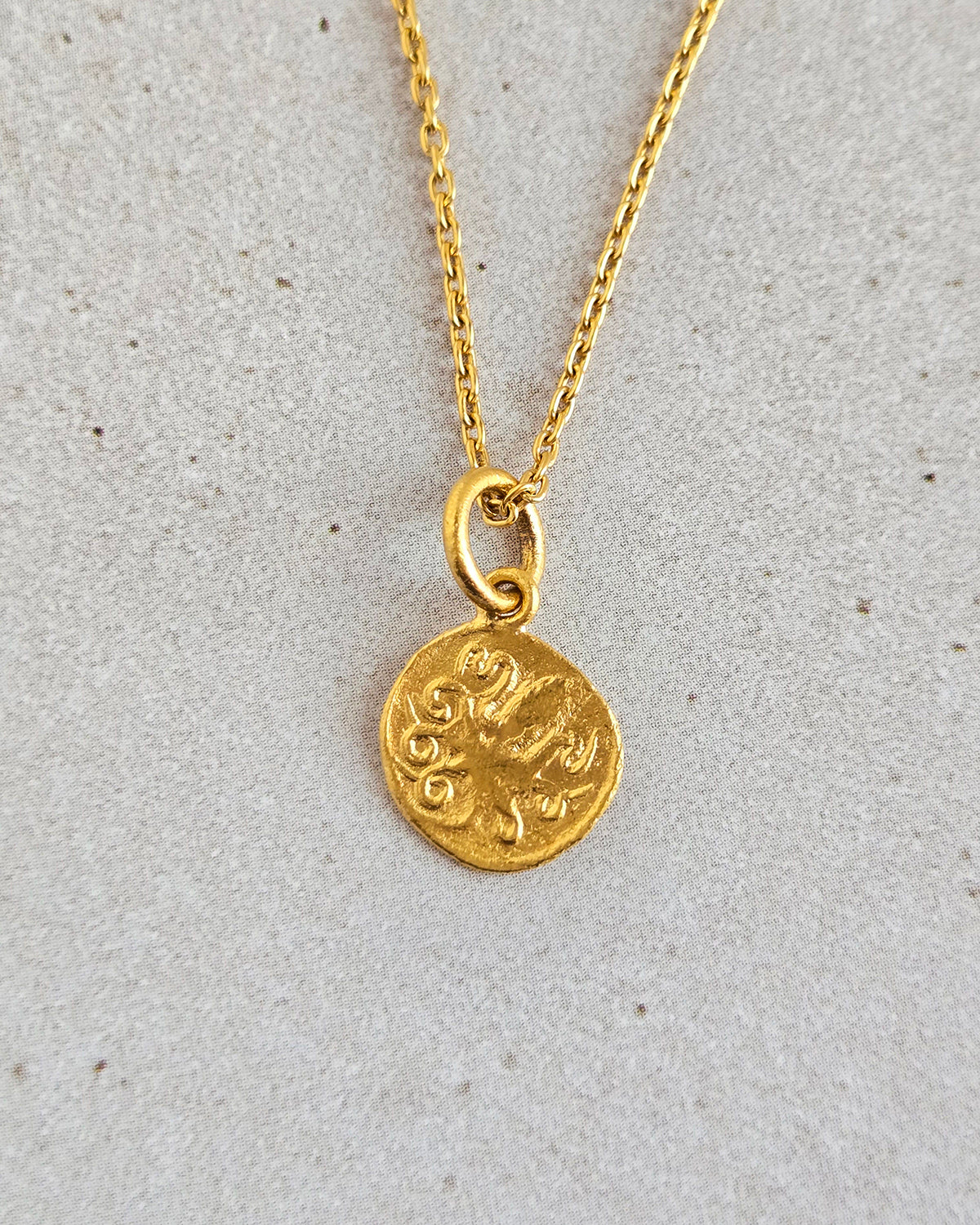 Arethusa Greek Coin Pendant