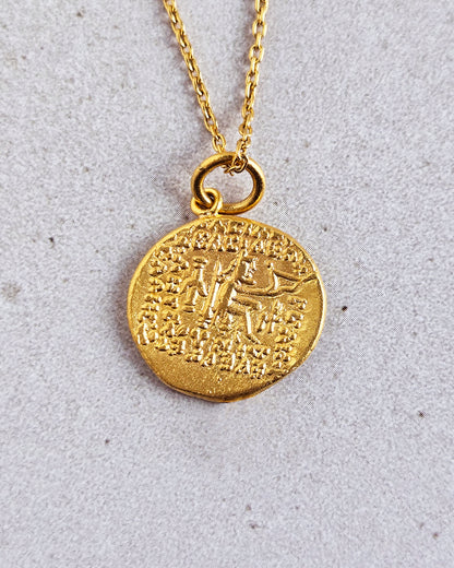 Parthian Coin Pendant